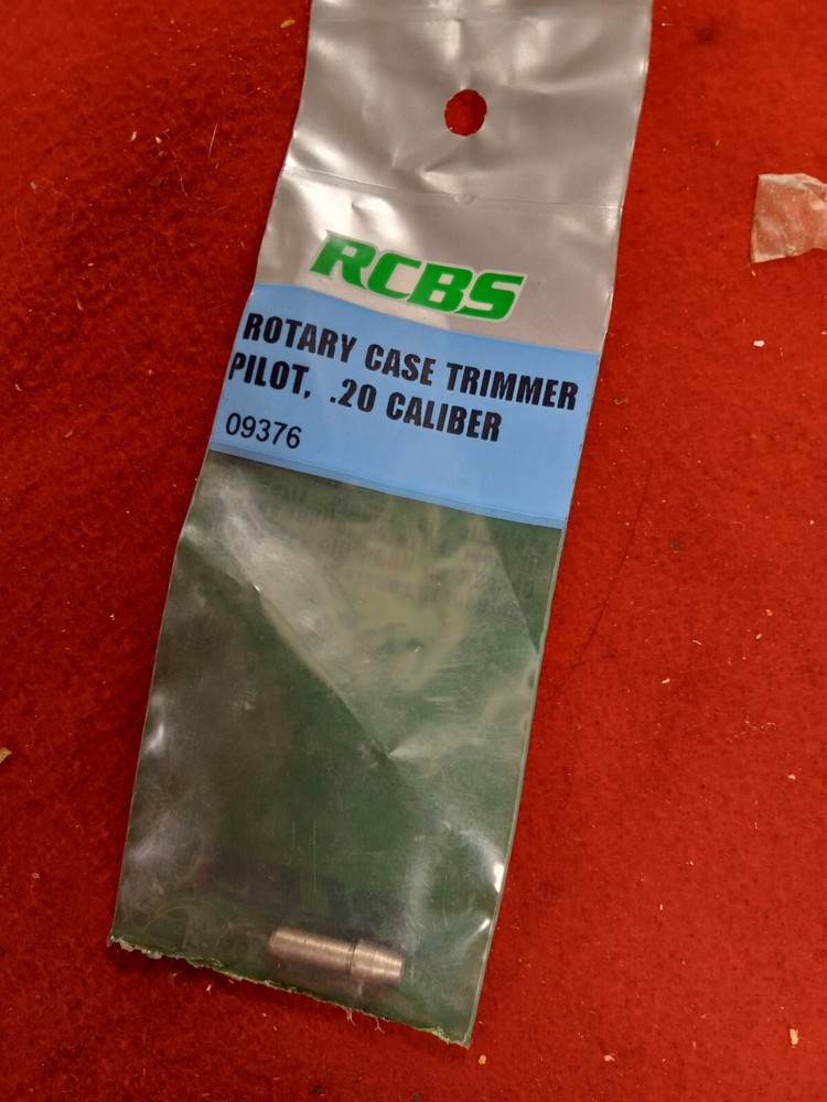 RCBS -   rotary case trimmer .20 caliber. nos  09376