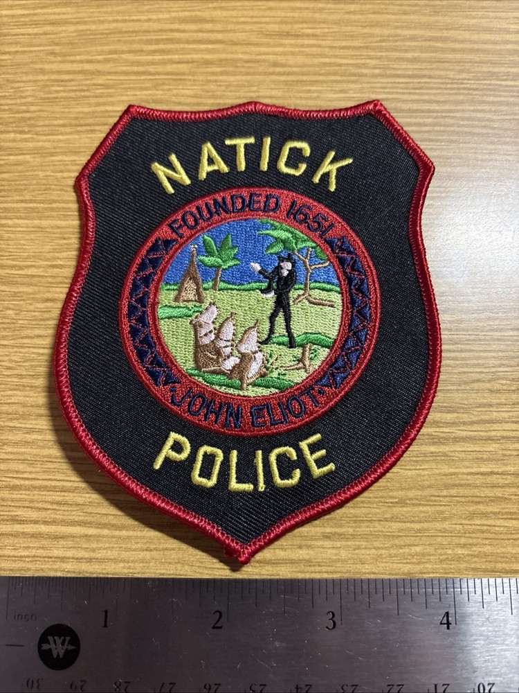 Natick Massachusetts Police Patch
