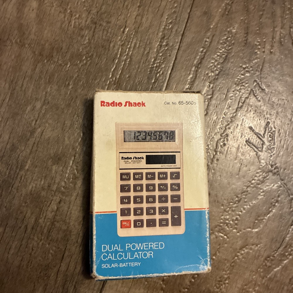RADIO SHACK  Calculator 65-560b EC-414