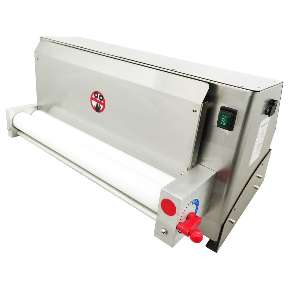 110V 4"-19" Pizza Forming Machine Dough Roller Sheeter 450W Dough Press Machine