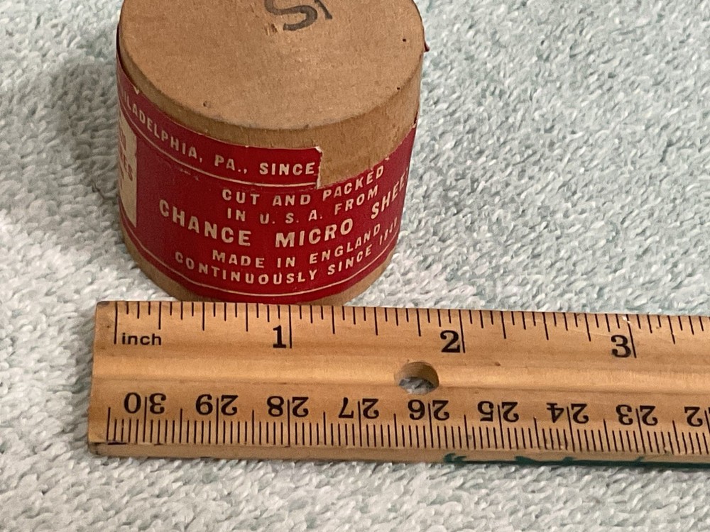 New Unsealed Container Arthur Thomas Chance Micro Sheet Slide Covers Microscope