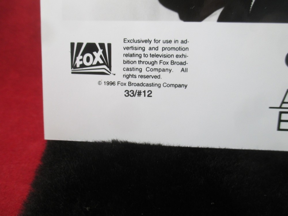 1996 SPACE ABOVE AND BEYOND James Morrison as McQueen autograph