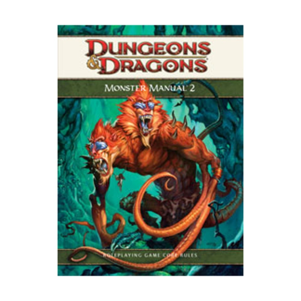 WotC D&D 4e Monster Manual 2 (4th Ed) EX/NM