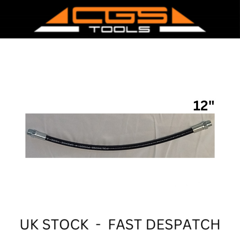 12" Grease Gun Extension Hose