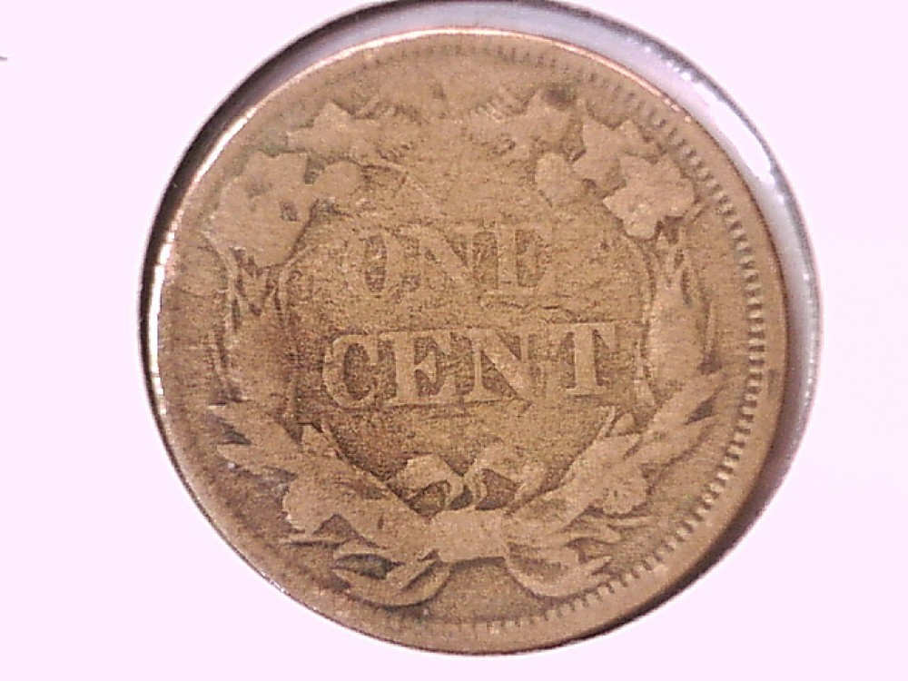 1858 Flying Eagle Cent Genuine Raw Ungraded 01294