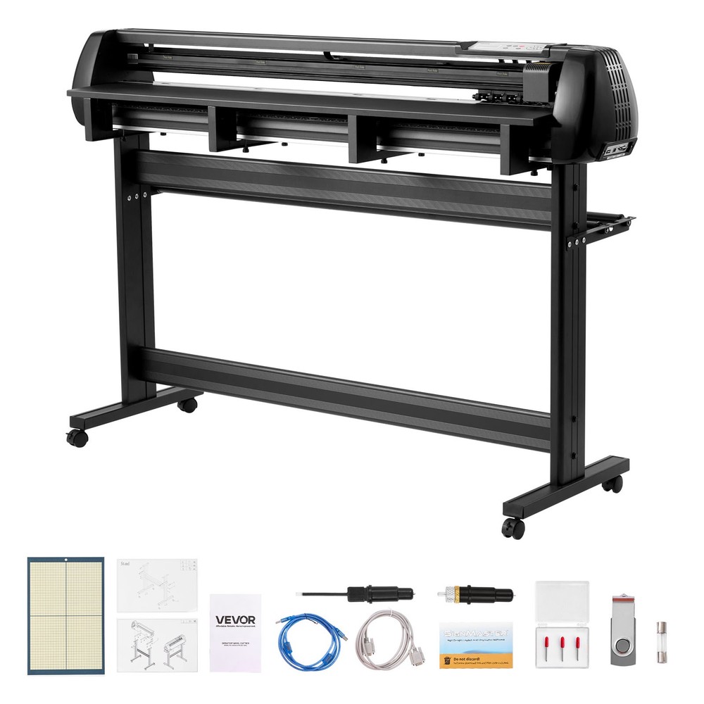 VEVOR Vinyl Cutter Machine Vinyl Plotter Cutter Printer 53 inch Max Feed Width