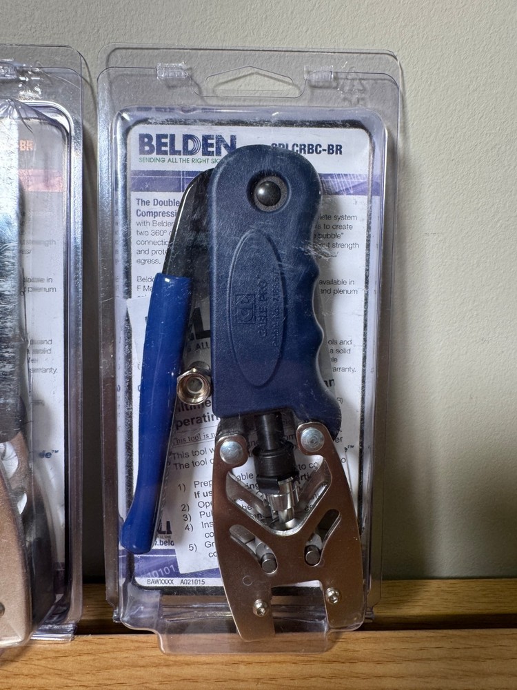 ICM Belden CPLCRBC-BR Double Bubble Installation Compression Connectors Tool