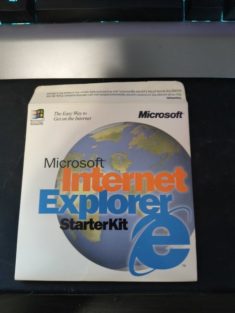 MICROSOFT INTERNET EXPLORER STARTER KIT  FOR WINDOWS
