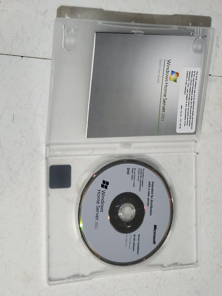 Microsoft Windows Home Server 2011 DVD OEM English Operating System