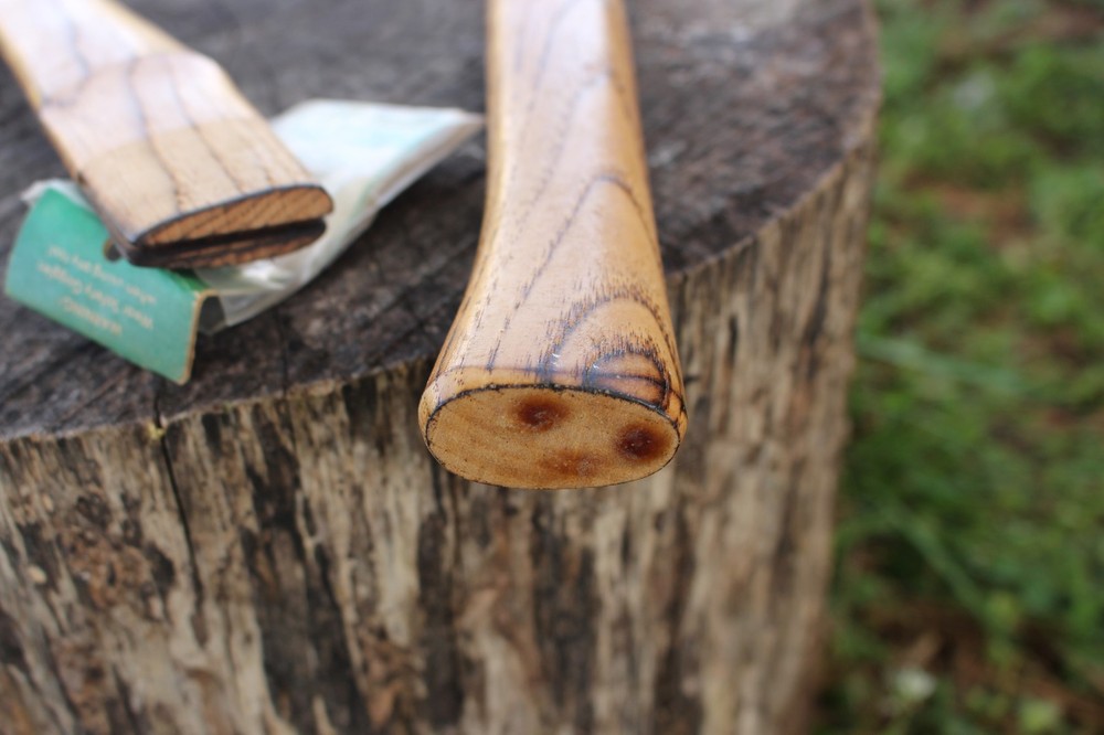 Riggers Hatchet Handle - Appalachian Mountain Hickory Handle