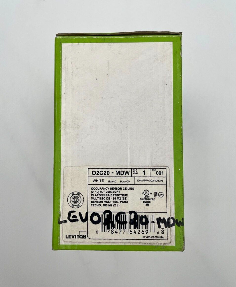 LEVITON O2C20-MDW OCCUPANCY SENSOR