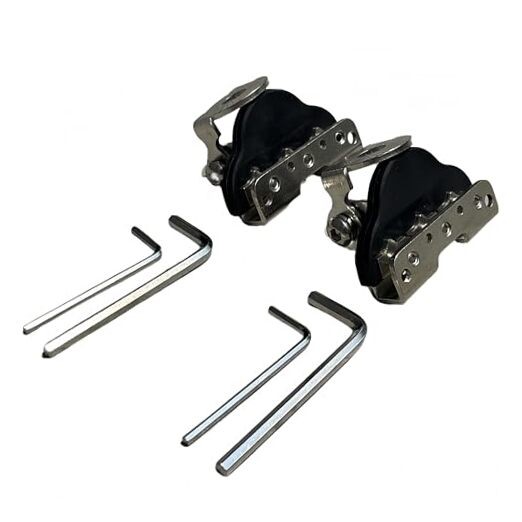 LED Light Bar Mounting Bracket 2PCS Universal Adjustable Pillar Hood Work Lamp