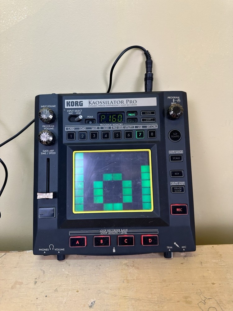 KORG Kaossilator Pro Dynamic Phrase Synthesizer / Loop Recorder - KO-1 PRO