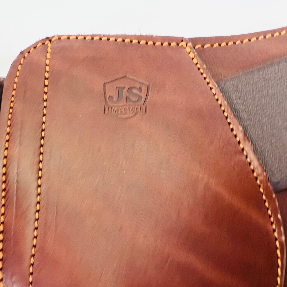 JS Horsetack JSH018 Cardy Boot Brown Handcrafted Leather Back Boot
