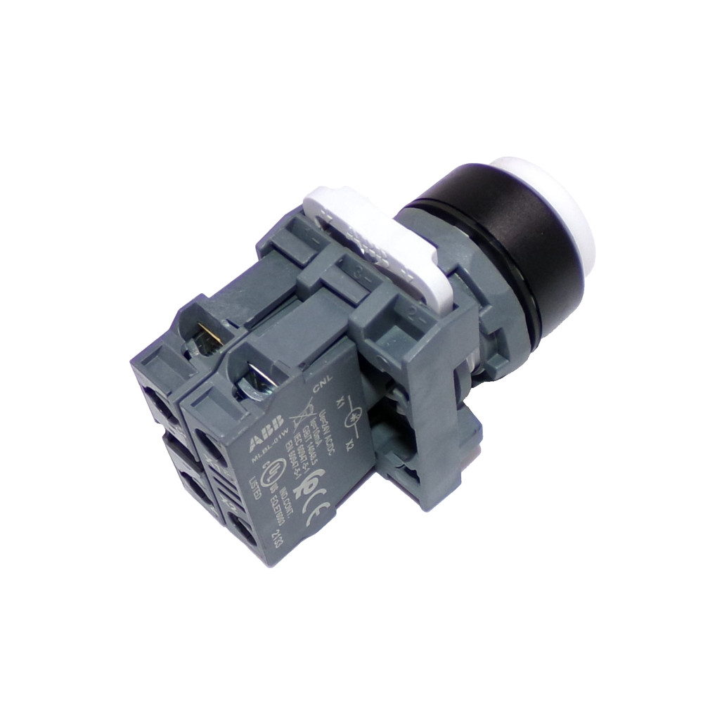 ABB Robotics IRC5 Controller Illuminated Motor Pushbutton w/ 1 N.O. Contact