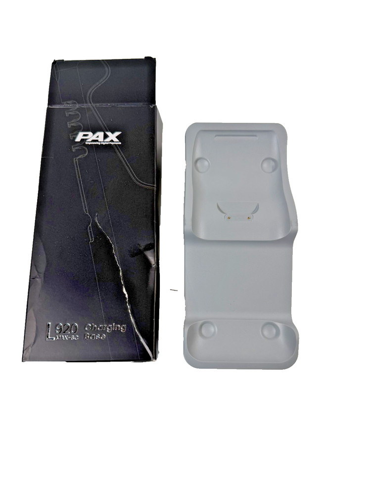 PAX Technology L920MAX-BC-4E0 Charging Only Base for A920 MAX Terminal NEW
