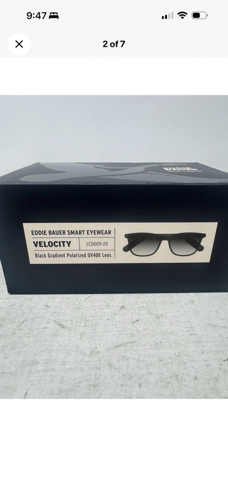 Eddie Bauer Smart Eyewear - Velocity model, green