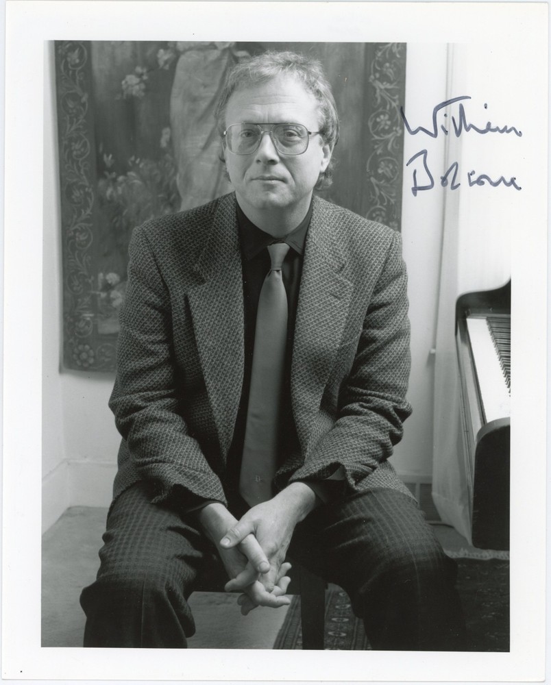 William Bolcom - Signed B&W Photograph