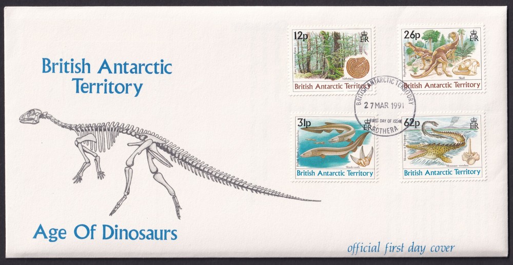 B.A.T. Age of Dinosaurs FDC 1991