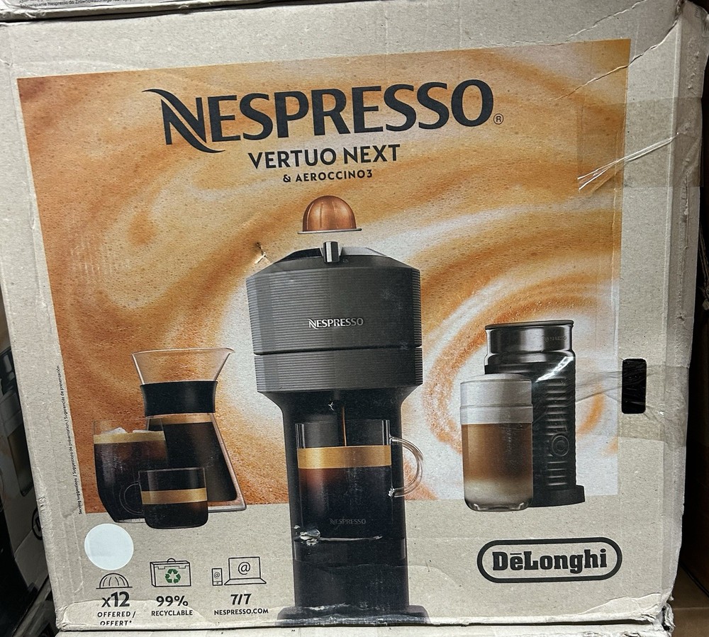 Nespresso Vertuo Next Coffee and Espresso Machine - Dark Gray Machine Only