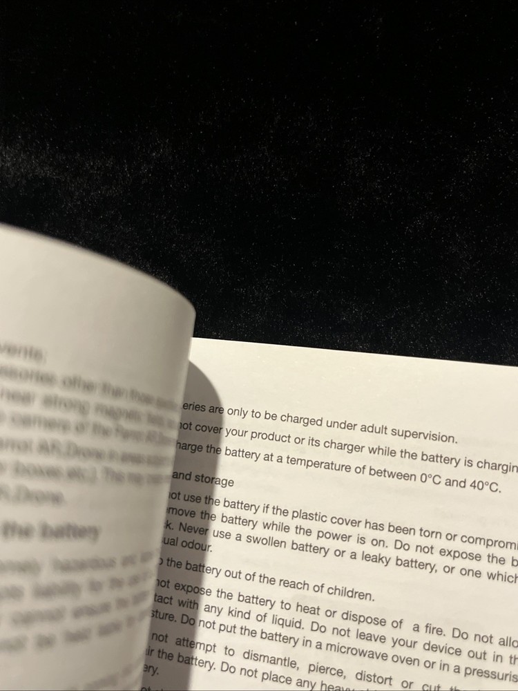 AR Drone Parrot User Manual Instructions Guide