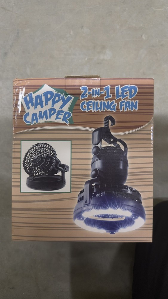 Happy Campers 2in1 LED Ceiling Fan