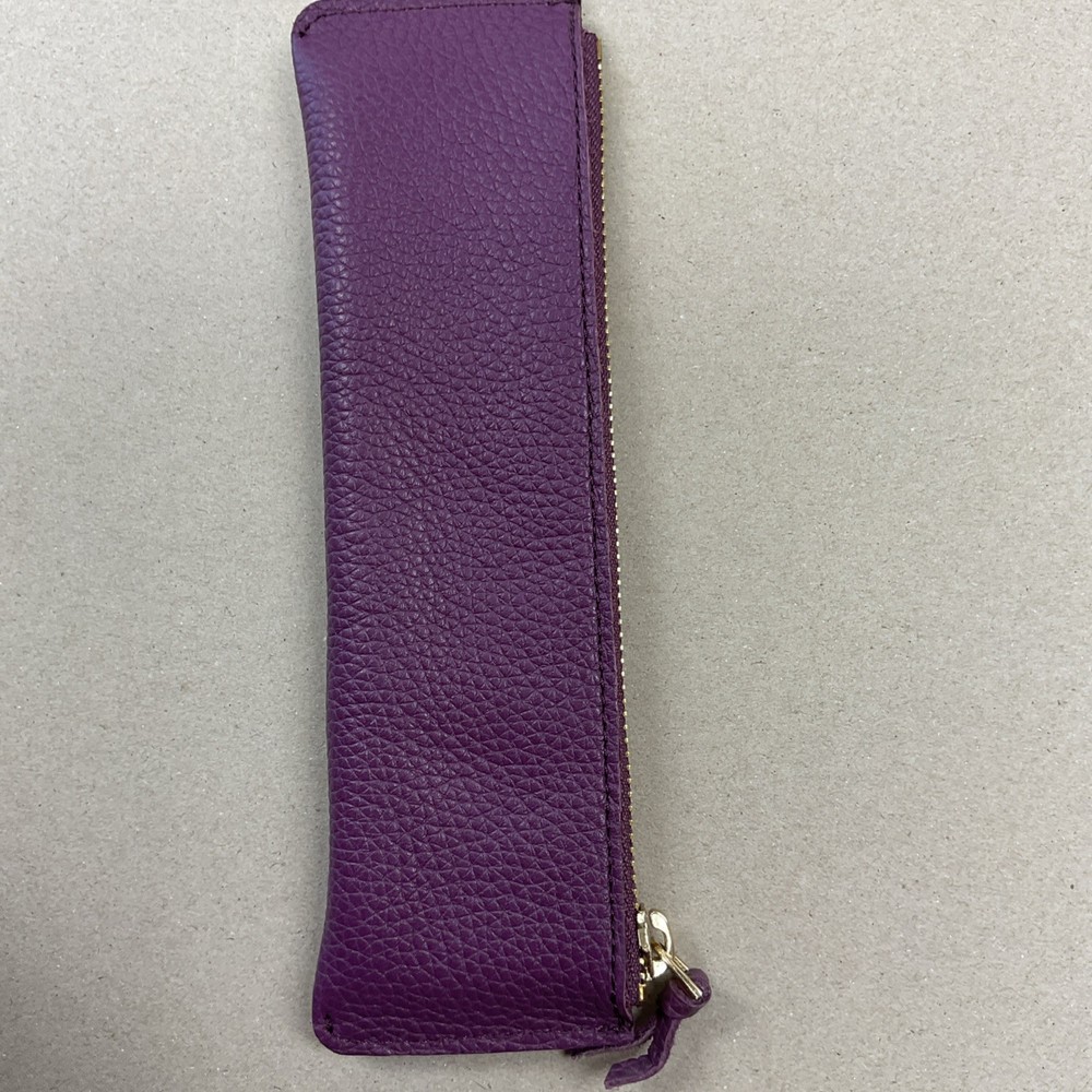 Londo - Leather Pencil/Pen Case - Purple