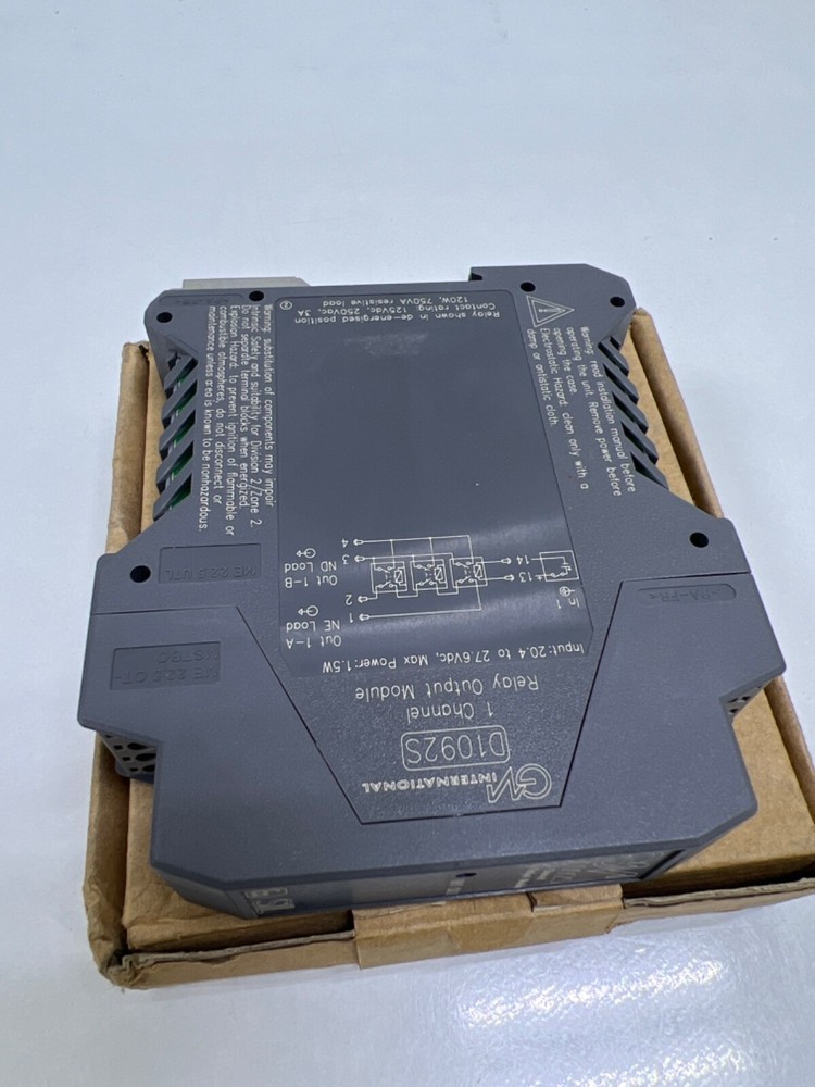 GM International D1092S Relay Output Module 1 Channel