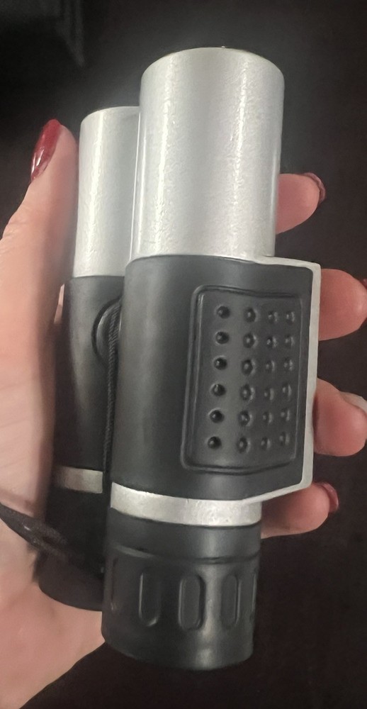 Compact Foldable Binoculars With Case & Strap 10x25 288ft Great