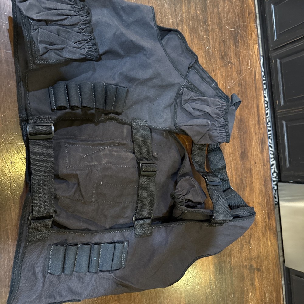 tactical vest black