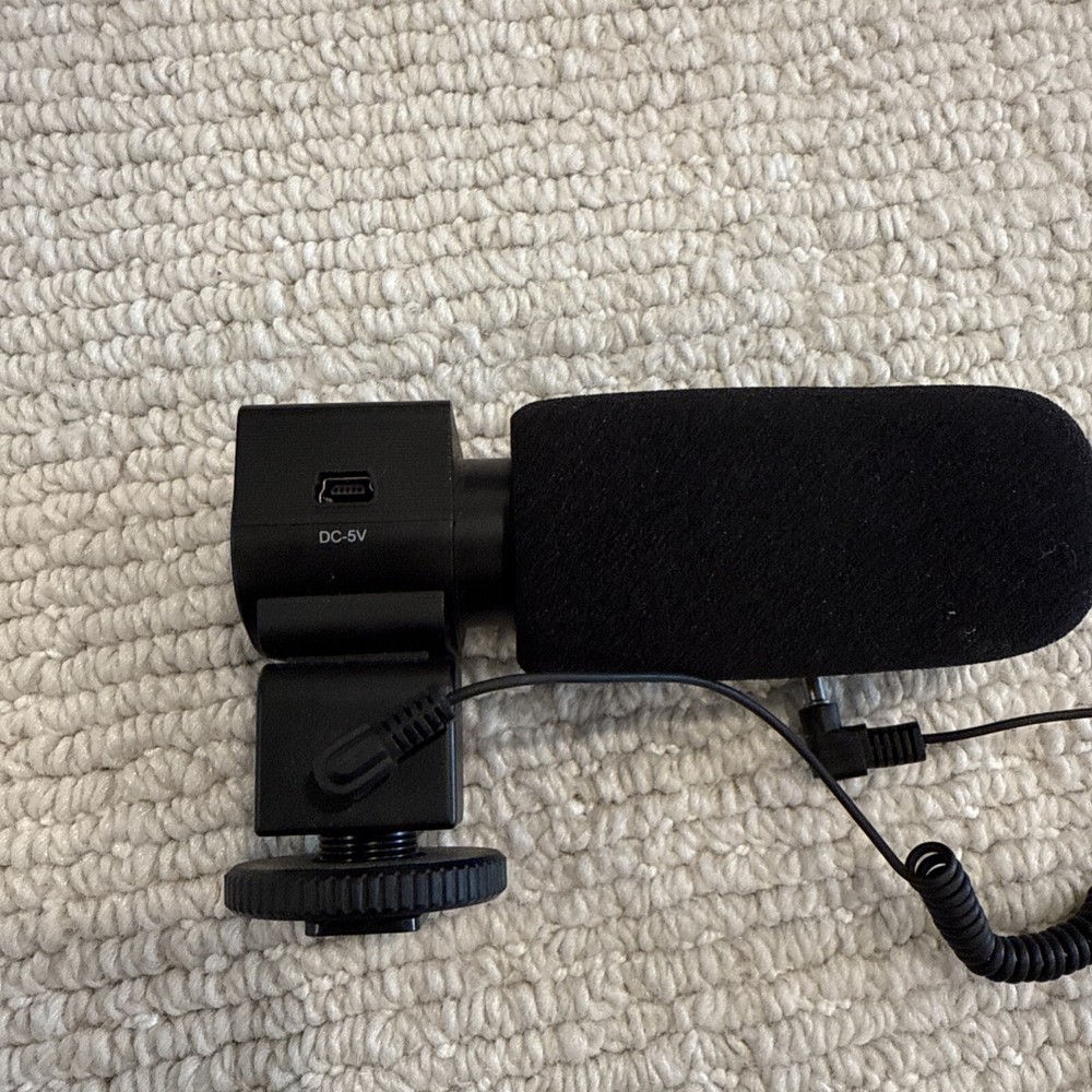 Video Camera Camcorder Stereo Microphone Model M105