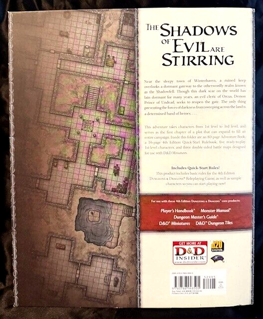 Dungeons & Dragons Keep on the Shadowfell Adventure