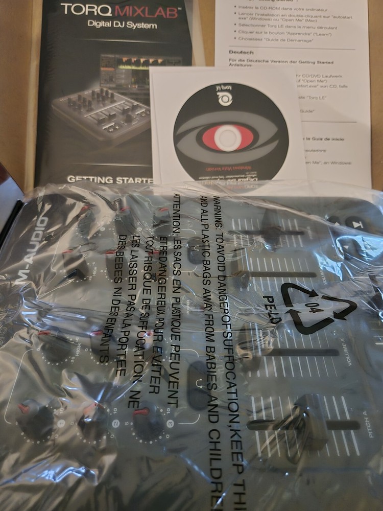 M-AUDIO TORQ MIXLAB MIX LAB DIGITAL DJ SYSTEM