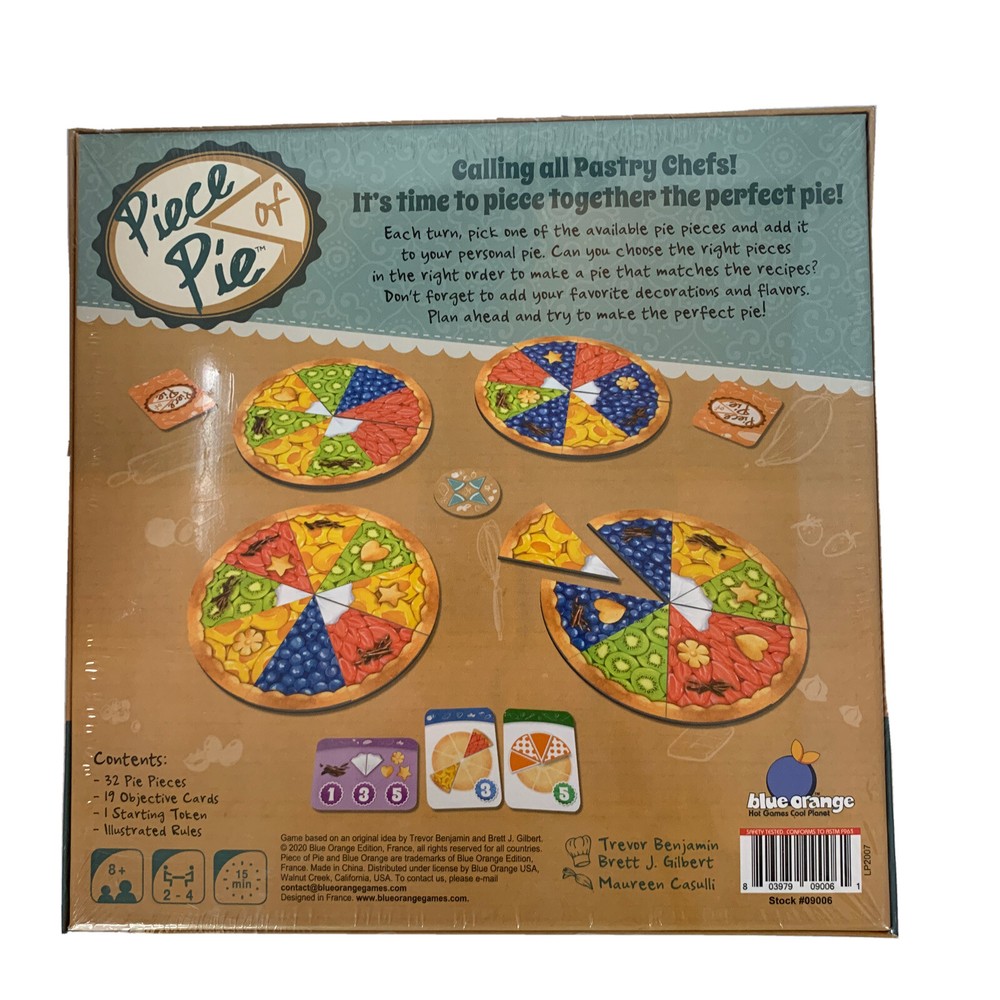 Piece Of Pie Game