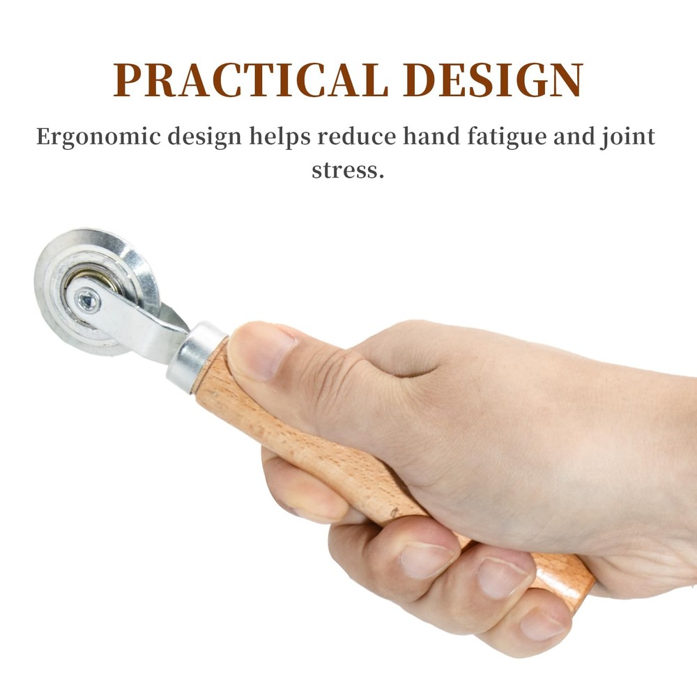 2Pcs Box Scoring Tool Wooden Handle, Box Resizer Cardboard Boxes Scoring Board