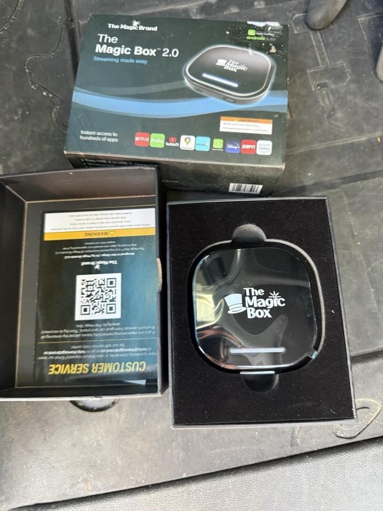 The Magic Box 2.0, Wireless CarPlay/Android, Auto *READ* UNTESTED