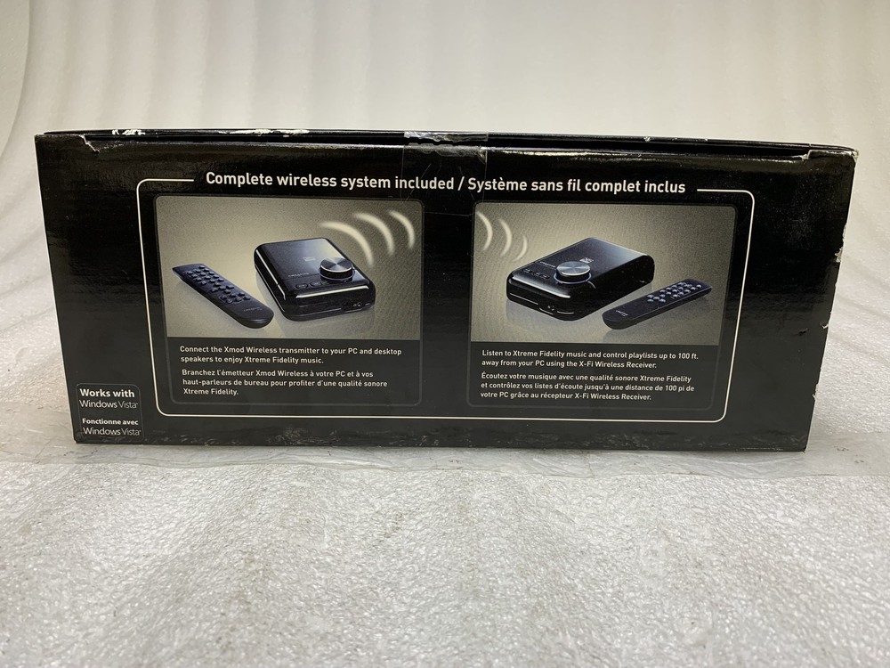 Creative Xmod Wireless Music System Model SB0830EF Used