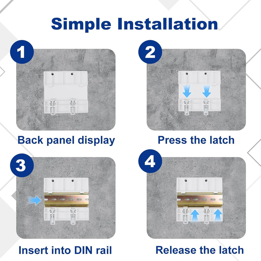 Automatic Generator Transfer Switch, 125A 120V 3 Pole Transfer Switch for Genera