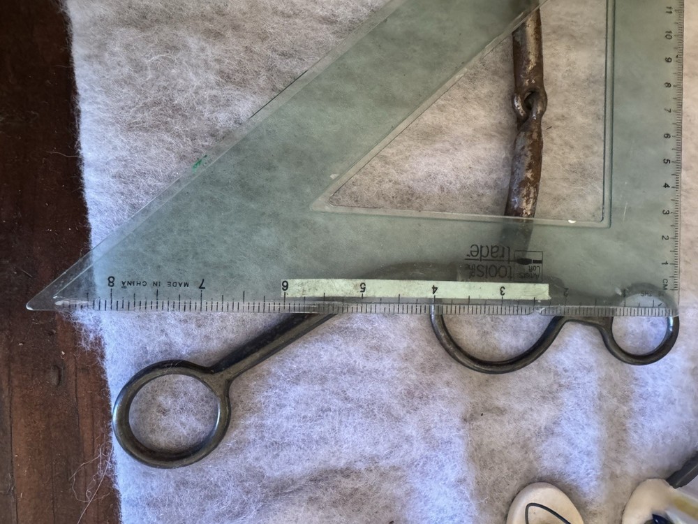 Western Loomis Cheek Vintage 5” Nice Bit