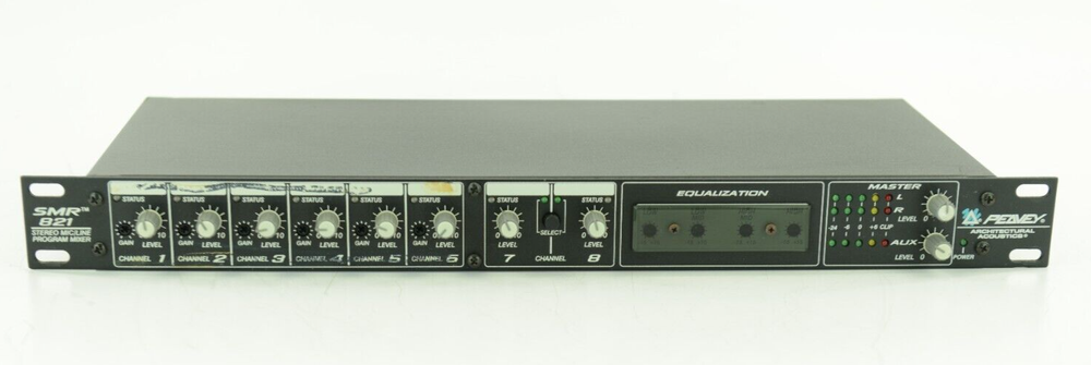 Peavey SMR-821 Stereo Mic Line Program Mixer
