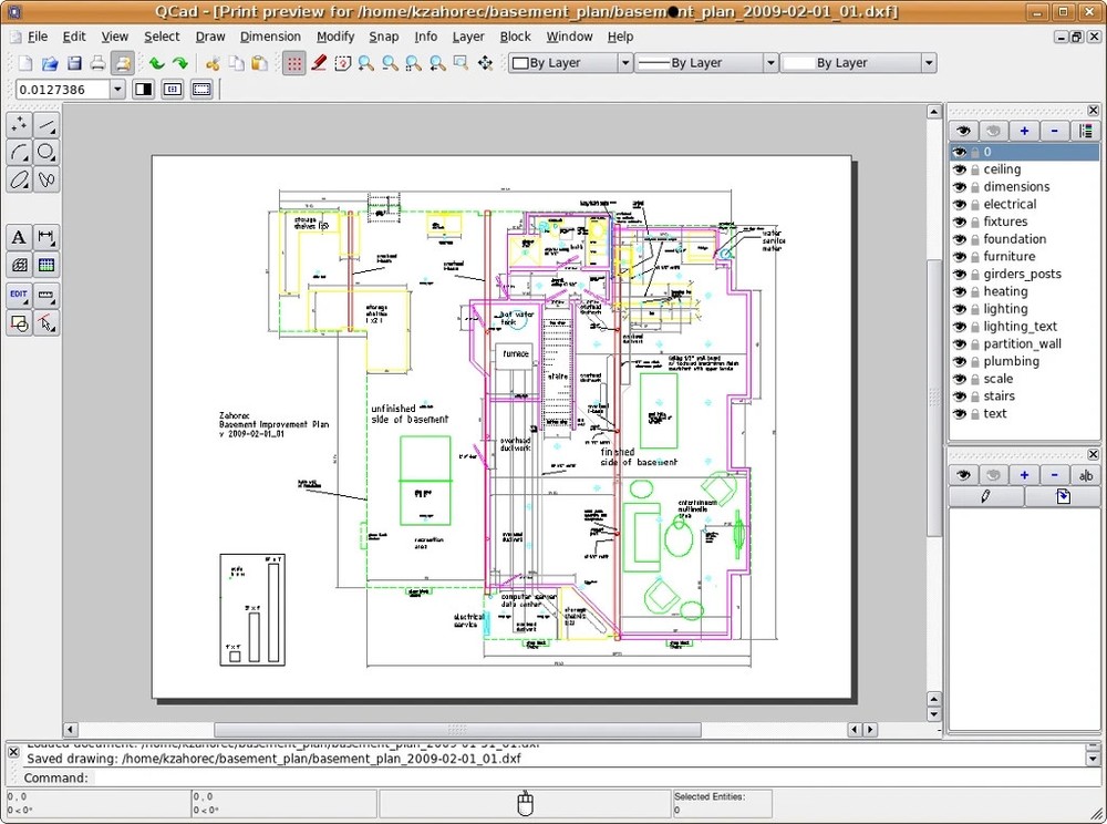 Libre Cad 2D CAD Software for Windows & MacOS