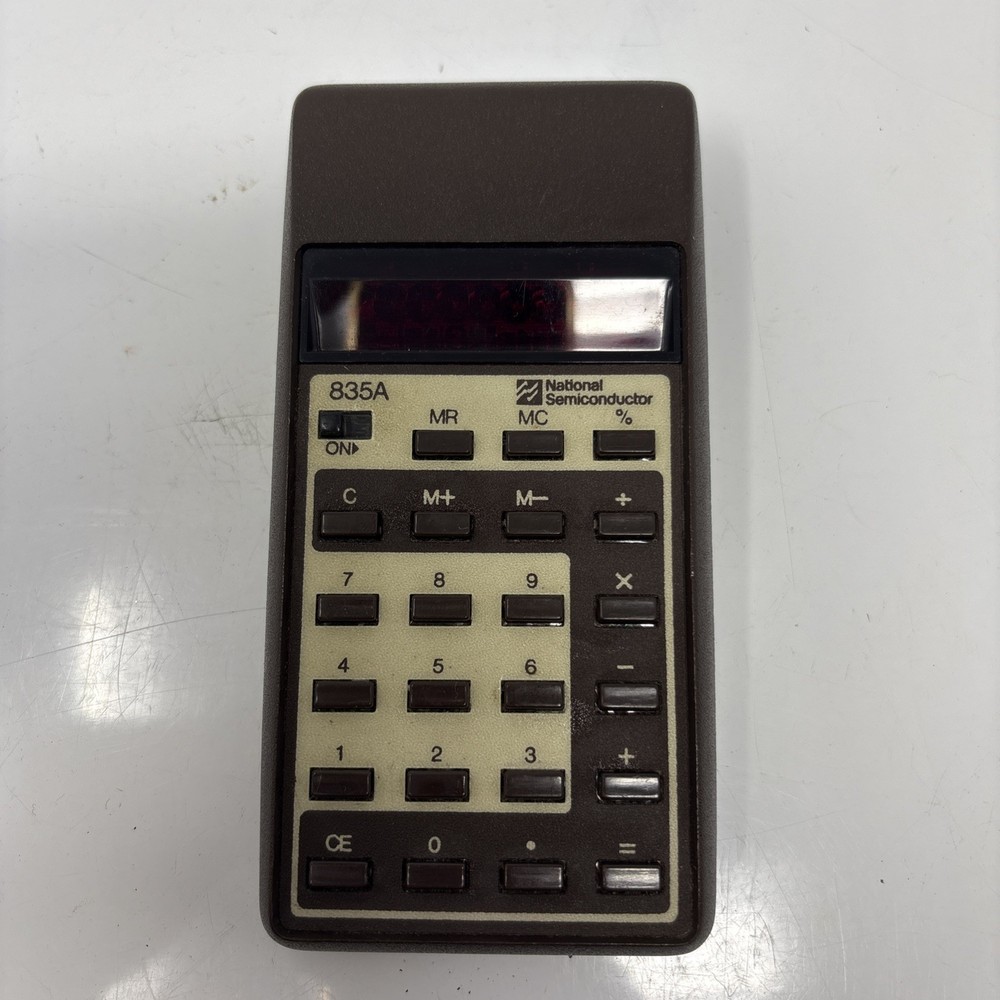 Natuonal Semiconductor 835A Calculator