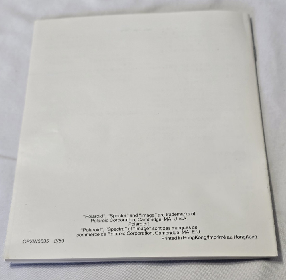 Polaroid Close-Up Stand Duplicateur -use w/image system, spectra system camera