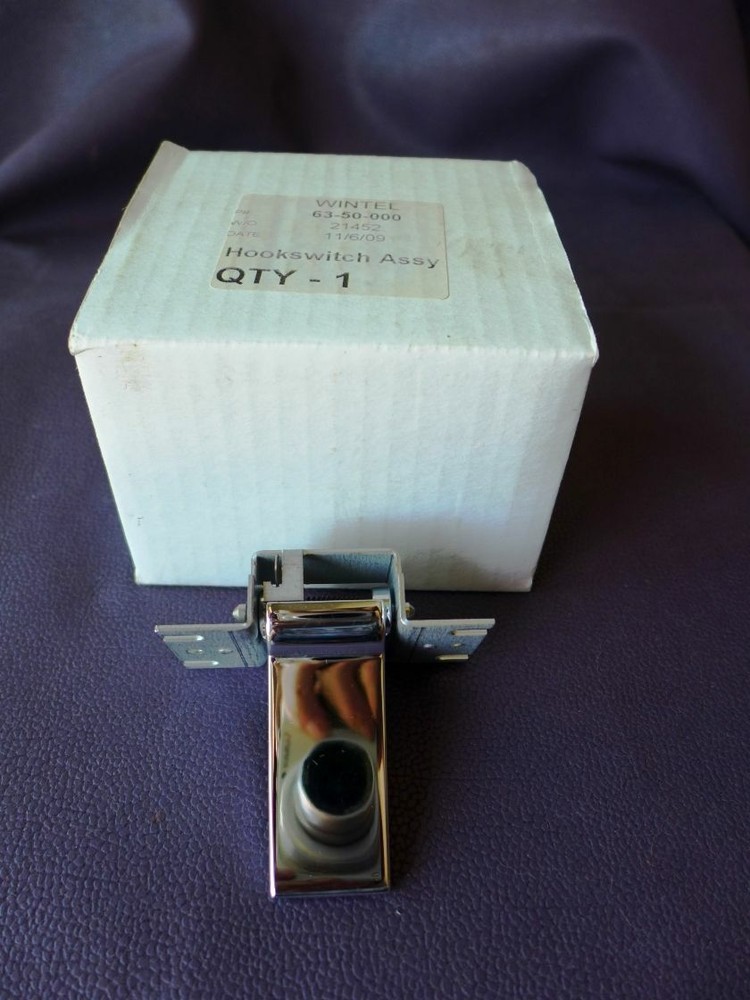 Wintel Hookswitch Assembly 21452 Satin-Chrome 63-50-000