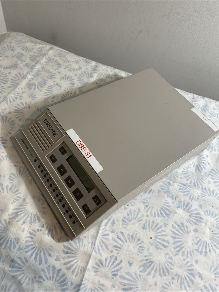 Paradyne Comsphere 3810 Plus External Modem 3980-A2-201 Rev 10 Tested - Working