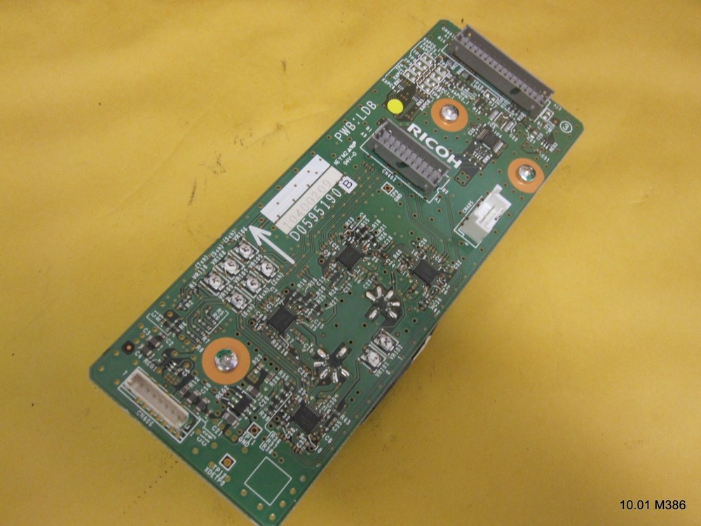 One (1) Ricoh D059 5190 D0595190 PCB Display Board