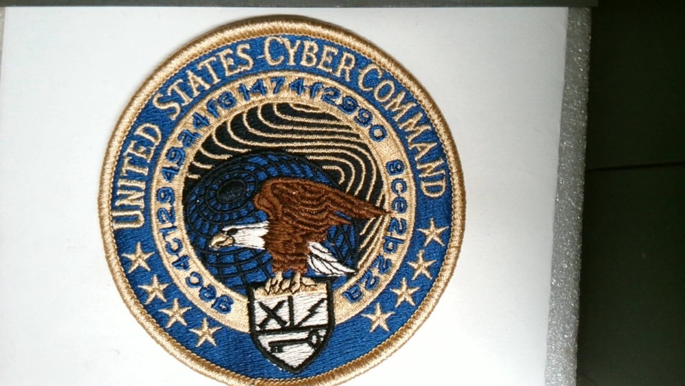 MILITARY PATCH SEW ON UNITED STATES CYBER COMMAND