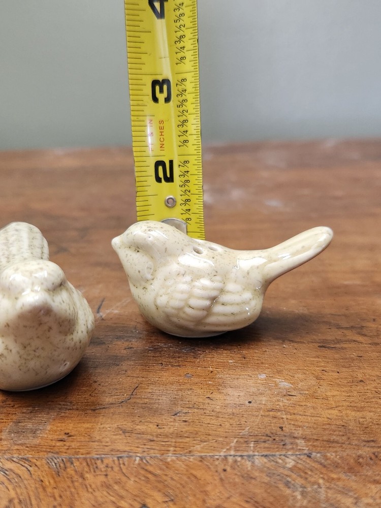 Small Birds Ceramic Salt & Pepper Shakers