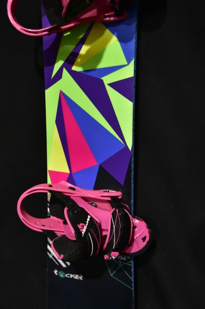 K2 VAVAVOOM SNOWBOARD SIZE 152 CM WITH BURTON LARGE BINDINGS