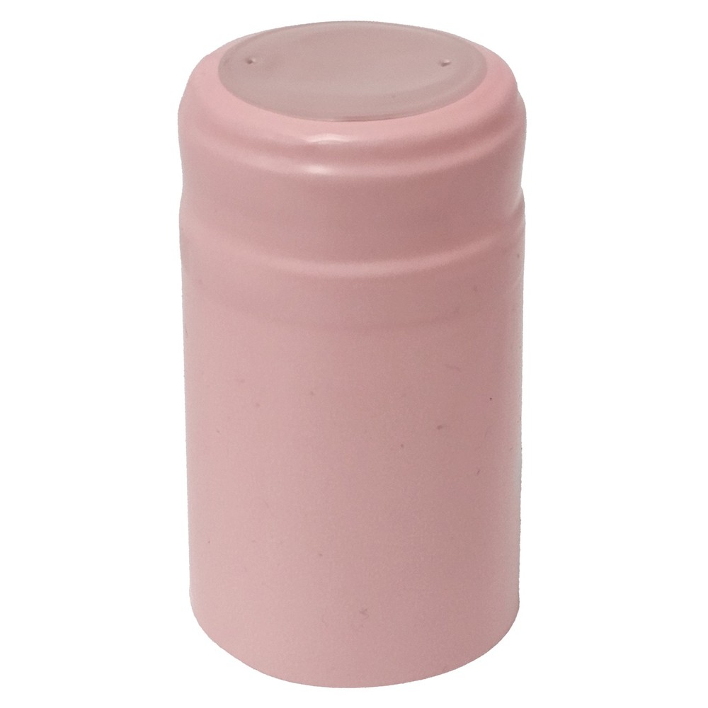 Home Brew Ohio Light Pink PVC Shrink Capsules-30 Per Bag